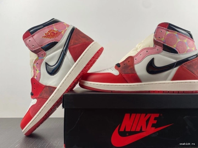 Chep Onekick 1 SPIDER-VERSE THE JORDAN HIGH ACROSS SPIDER-MAN DV1748-601 OG 0813